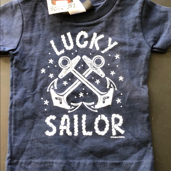 SOURPUSS LUCKY SAILOR KIDS TEE - Picture 5 of 6